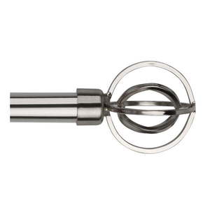 Kovová roztiahnuteľná garniža 122 - 211 cm – Casa Selección vyobraziť