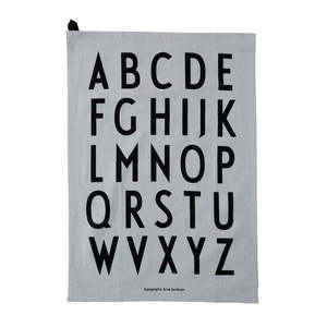 Bavlnené utierky v súprave 2 ks 40x60 cm – Design Letters vyobraziť