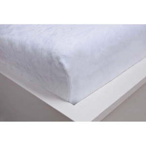 Biela napínacia mikroplyšová plachta 180x200 cm – Jerry Fabrics vyobraziť
