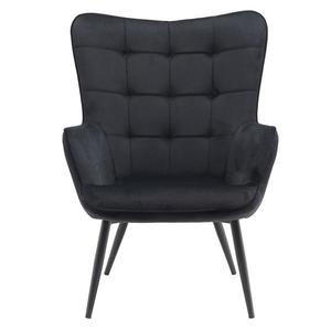 Kreslo Jet Black Velvet 19 vyobraziť