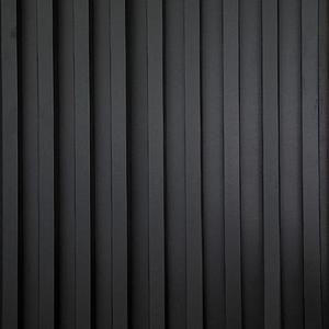 Dekoračná lamelová lišta 3D slim čierna mat 19x29x2750 mm vyobraziť