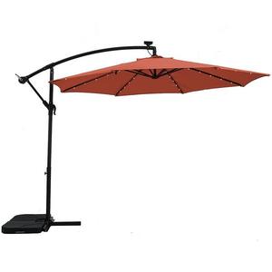 Záhradný slnečník LED 300 cm vyobraziť
