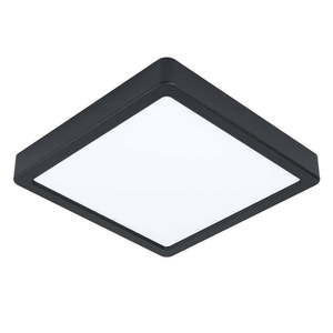 Čierne LED stropné svietidlo 21x21 cm FUEVA 5 – EGLO vyobraziť