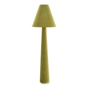 Zelená stojacia lampa s textilným tienidlom (výška 168 cm) Devia – Light & Living vyobraziť