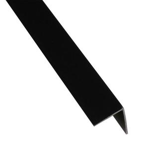 Profil uholníkový samolepiaci PVC čierny mat 19, 5x19, 5x1000 mm vyobraziť