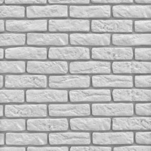 Betónový obkladový kameň Loft Brick biely vyobraziť