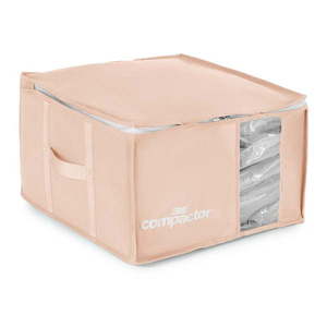 Vákuový plastový úložný box na oblečenie 42x40x25 cm Pink Edition – Compactor vyobraziť