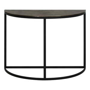 Kovový konzolový stolík v bronzovej farbe 42x100 cm Peto – Light & Living vyobraziť