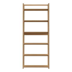 Knižnica v dekore duba v prírodnej farbe 80x199x40 cm Ludza – Actona vyobraziť