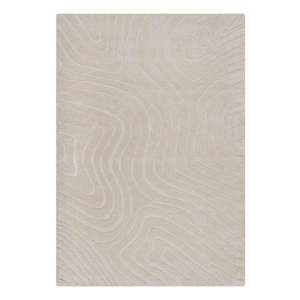 Krémový ručne tkaný vlnený koberec 200x290 cm Mesmerise Natural – Flair Rugs vyobraziť