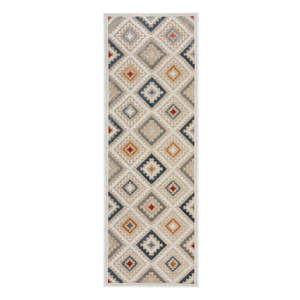 Krémový vonkajší behúň 80x230 cm Zion Natural – Flair Rugs vyobraziť