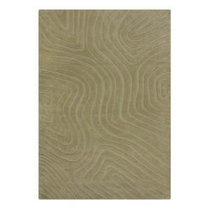 Kaki ručne tkaný vlnený koberec 160x230 cm Mesmerise Sage – Flair Rugs vyobraziť