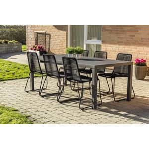Elvisia Záhradný set BLOOM 6 + 1 | antracit vyobraziť
