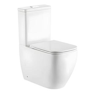 WC Kombi Enzo Rimless s doskou voľne padajúca vírivé preplachovanie vyobraziť