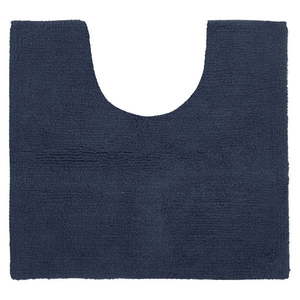 Tmavomodrá kúpeľňová predložka 50x45 cm Riva - Tiseco Home Studio vyobraziť