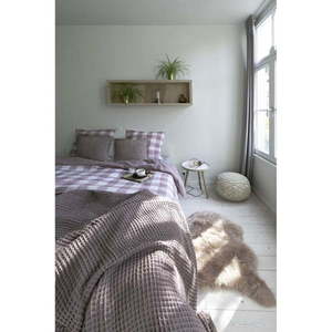 Svetlohnedé bavlnené obliečky na jednolôžko 140x200 cm Emma - Tiseco Home Studio vyobraziť