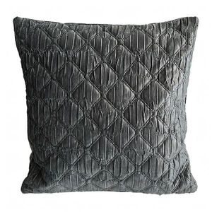 Obliečka na vankúš Ami RQ-201 40x40 cm sivá vyobraziť