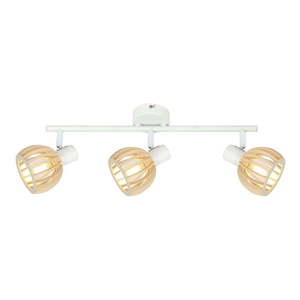 Stropné svietidlo v bielo-prírodnej farbe ø 10 cm Atarri – Candellux Lighting vyobraziť