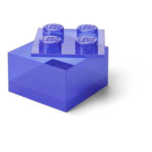 Fialový plastový detský úložný box 25x25x18 cm – LEGO® vyobraziť