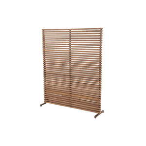 Drevená balkónová zástena v prírodnej farbe 153x185 cm – Hartman vyobraziť