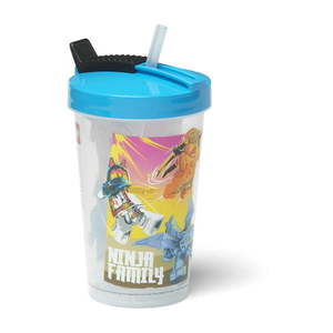 Modrá detská fľaša 500 ml Ninjago – LEGO® vyobraziť