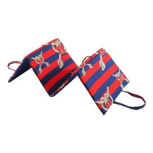 Červeno-modrý záhradný sedák na ležadlo 49x137 cm Ship Rope – B.E.S. vyobraziť