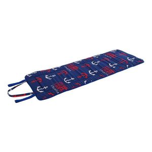 Červeno-modrý záhradný sedák na ležadlo 52x148 cm Anchors – B.E.S. vyobraziť