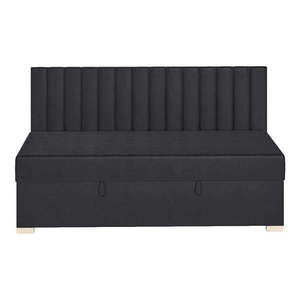 Tmavomodrá detská posteľ s úložným priestorom s matracom 90x200 cm Chill – Ghado vyobraziť