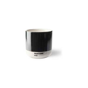 Čierny keramický hrnček 175 ml Cortado Black 419 – Pantone vyobraziť