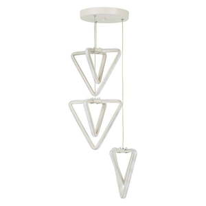 Biele kovové LED závesné svietidlo ø 20 cm Baris – Squid Lighting vyobraziť