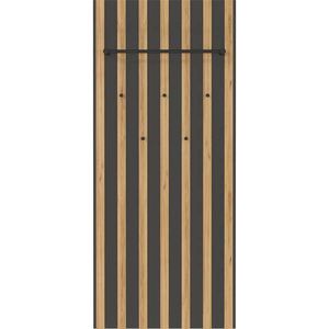 Vešiakový panel v dekore duba v antracitovo-prírodnej farbe 64x148x14 cm Renell – Germania vyobraziť