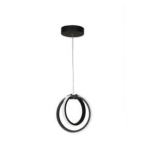 Čierne kovové LED závesné svietidlo ø 25 cm Sezen – Squid Lighting vyobraziť