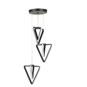 Čierne kovové LED závesné svietidlo ø 20 cm Baris – Squid Lighting vyobraziť