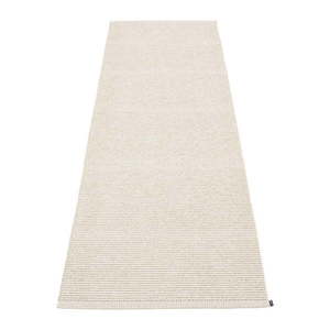 Krémový vnútorný a vonkajší behúň 70x200 cm Mono Linen Vanilla – Pappelina vyobraziť