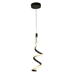 Čierne kovové LED závesné svietidlo ø 12 cm Hilton – Squid Lighting vyobraziť