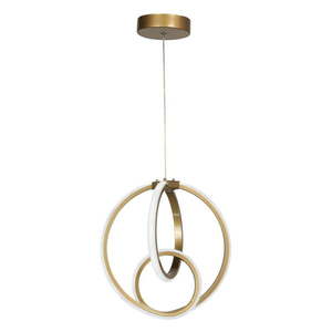 Kovové LED závesné svietidlo v bronzovej farbe ø 28, 5 cm Neo – Squid Lighting vyobraziť