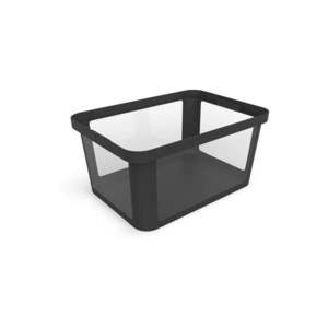 Čierny plastový úložný box 55, 5x39x26, 5 cm Albris – Rotho vyobraziť