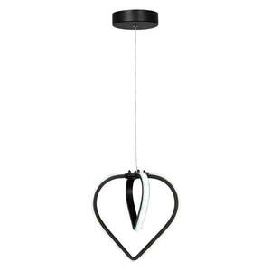 Čierne kovové LED závesné svietidlo ø 22 cm Sevinc – Squid Lighting vyobraziť
