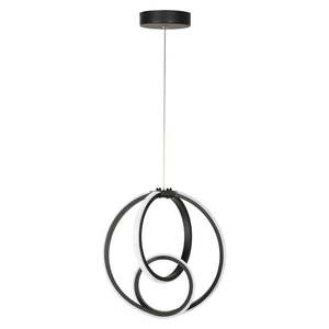 Čierne kovové LED závesné svietidlo ø 28, 5 cm Neo – Squid Lighting vyobraziť