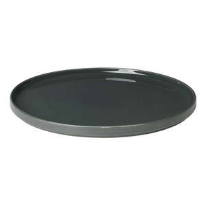 Tmavozelený keramický servírovací tanier Blomus Pilar vyobraziť