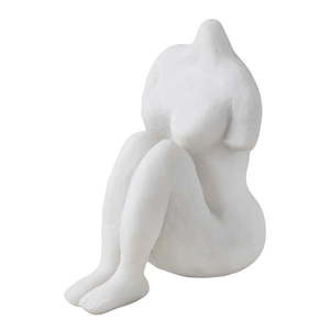 Soška z polyresínu (výška 14 cm) Sitting Woman – Mette Ditmer Denmark vyobraziť