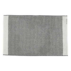 Čiernobiela textilná kúpeľňová predložka 50x80 cm Grid – Mette Ditmer Denmark vyobraziť