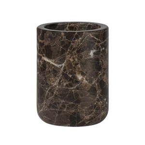 Hnedý mramorový téglik na zubné kefky Marble - Mette Ditmer Denmark vyobraziť