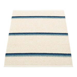 Modro-krémový vnútorný a vonkajší koberec 70x90 cm Olle Blue Vanilla – Pappelina vyobraziť