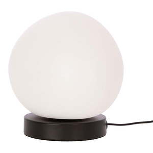 Čierno-biela stolová lampa (výška 19 cm) Stones – Candellux Lighting vyobraziť
