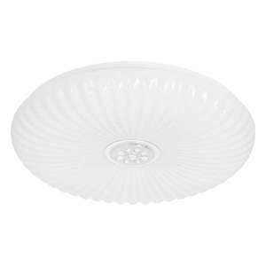 Biele stmievateľné LED stropné svietidlo na diaľkové ovládanie 38x38 cm Perola – Candellux Lighting vyobraziť
