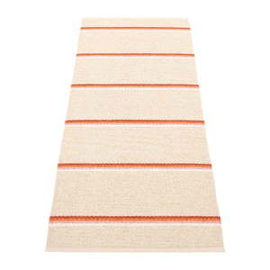 Vnútorný a vonkajší behúň v tehlovej farbe/krémový 70x180 cm Olle Brick Cream – Pappelina vyobraziť