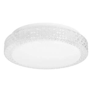 Biele LED stropné svietidlo 27x27 cm Rabel – Candellux Lighting vyobraziť