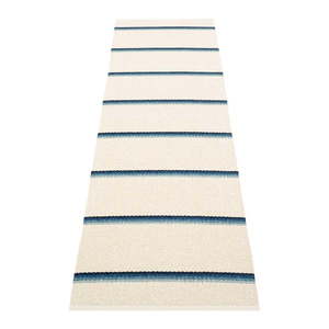 Modro-krémový vnútorný a vonkajší behúň 70x240 cm Olle Blue Vanilla – Pappelina vyobraziť