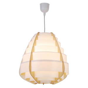 Biele závesné svietidlo Nagoja – Candellux Lighting vyobraziť